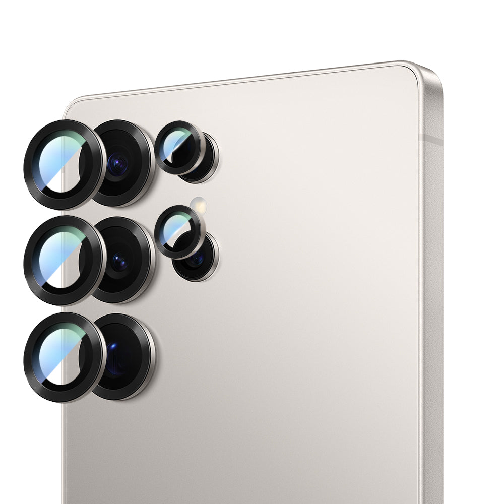 CaseWorld Alloy Serisi Galaxy S25 Ultra Oleofobik Anti Reflective Kamera Lens Koruyucu