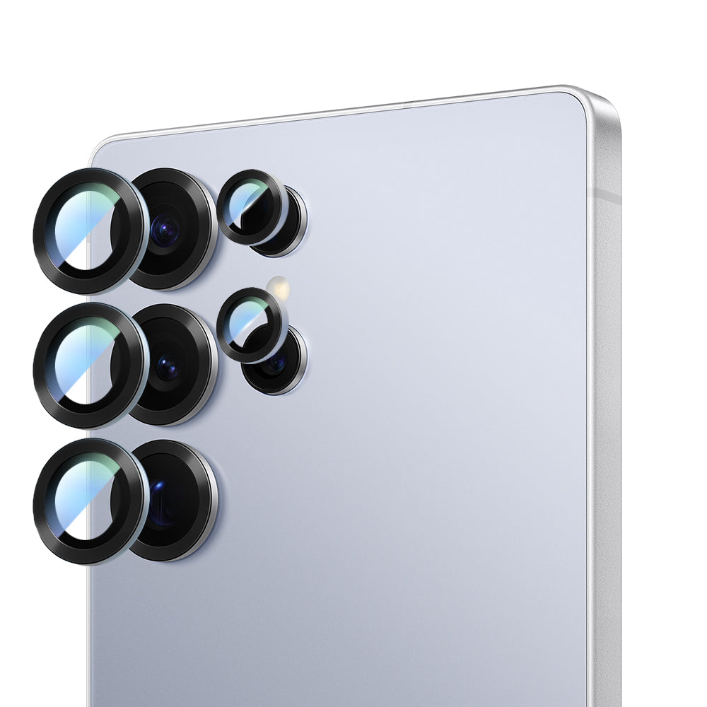 CaseWorld Alloy Serisi Galaxy S25 Ultra Oleofobik Anti Reflective Kamera Lens Koruyucu