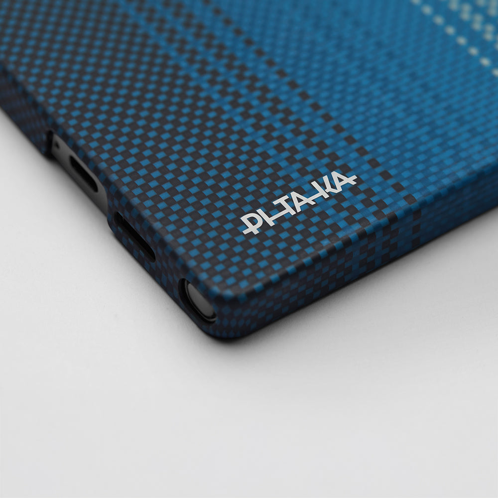Pitaka Tactile Woven Sunset-Moonrise Serisi Galaxy S25 Ultra Magsafe Aramid Fiber Kılıf