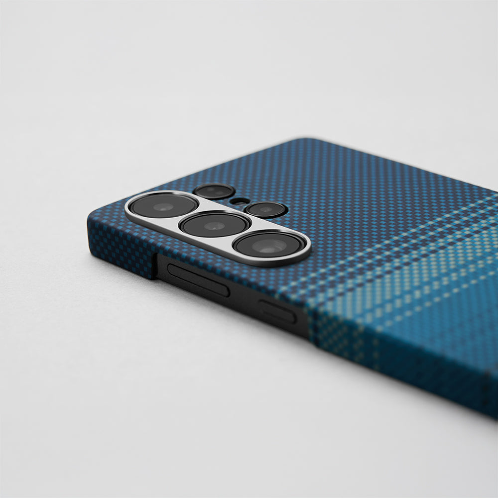 Pitaka Tactile Woven Sunset-Moonrise Serisi Galaxy S25 Ultra Magsafe Aramid Fiber Kılıf
