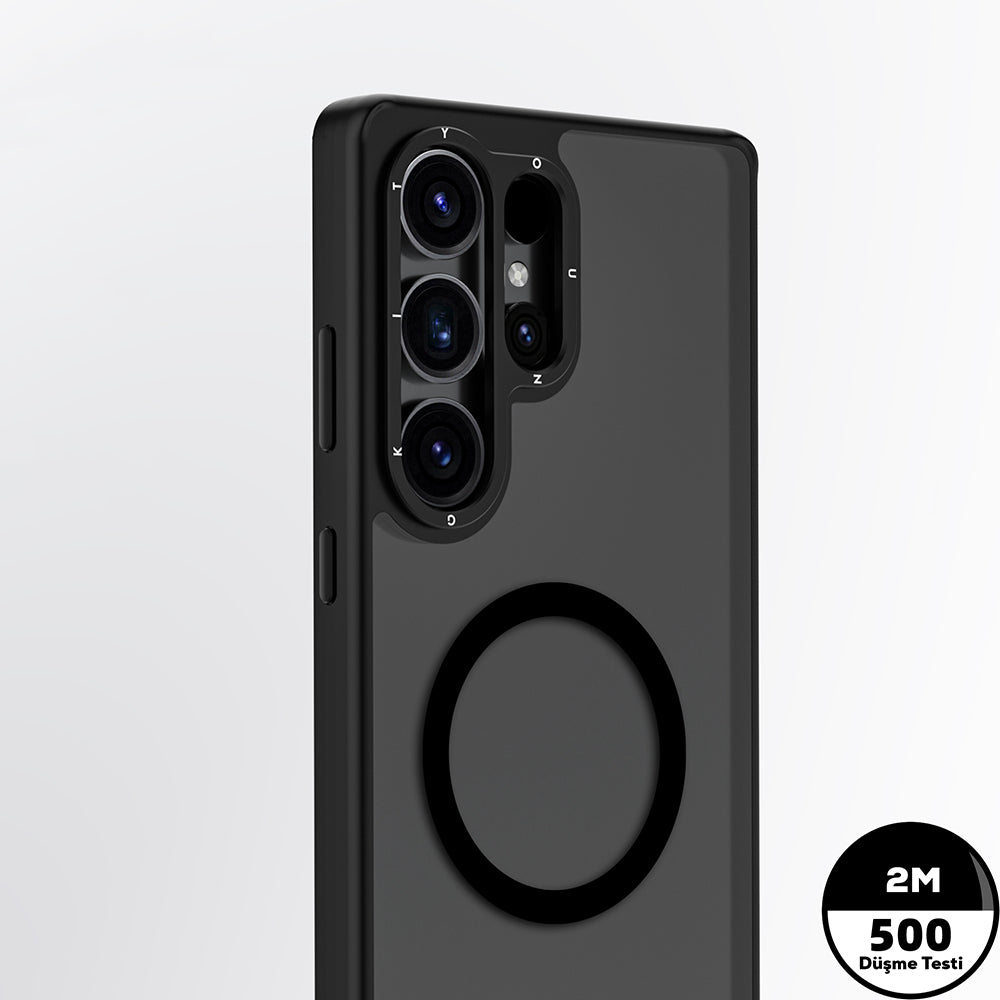Youngkit Gemstone Serisi Galaxy S25 Ultra Magsafe Cam Arka Yüzey TPU Telefon Kılıfı-4