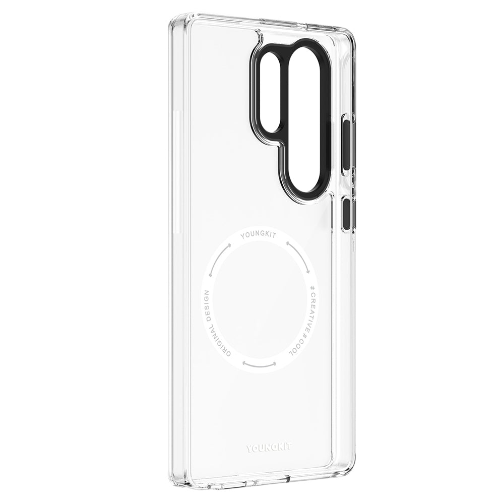 Youngkit Gemstone Serisi Galaxy S25 Ultra Magsafe Cam Arka Yüzey TPU Telefon Kılıfı-10
