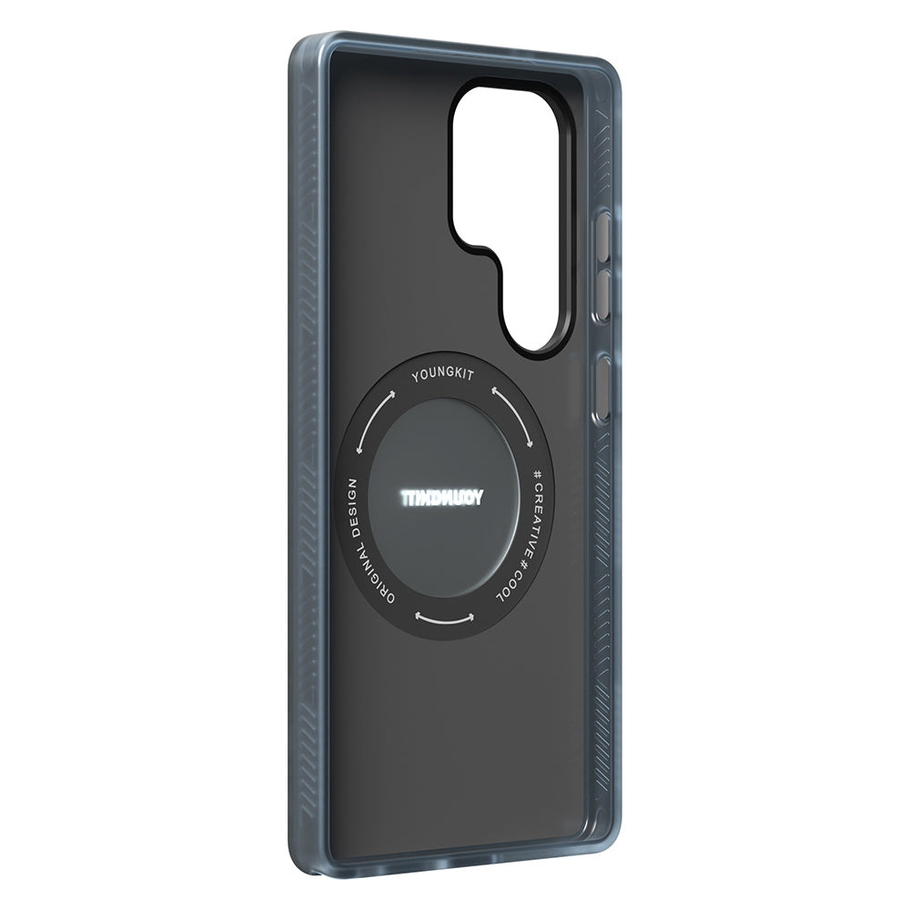 Youngkit 360° Standlı Starship Serisi Galaxy S25 Ultra Magsafe Telefon Kılıfı-6