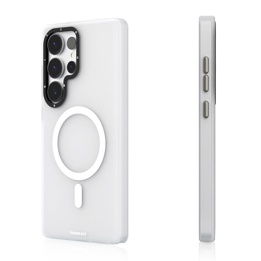 Youngkit Hidden Sand Serisi Galaxy S25 Ultra Kılıf M-safe Şarj Özellikli Kılıf
