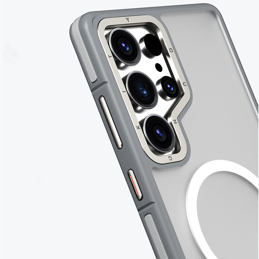 Youngkit Rock Sand Serisi Galaxy S25 Ultra Magsafe Şarj Özellikli Telefon Kılıfı-7