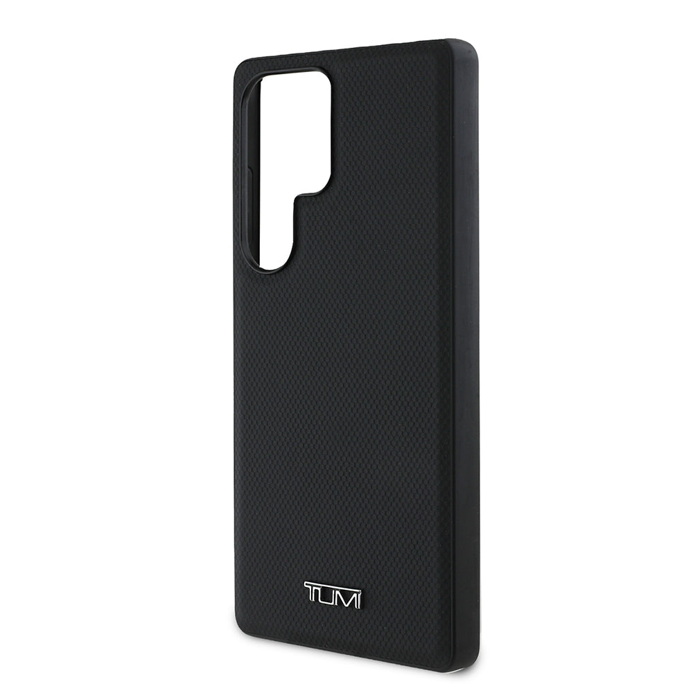 TUMI Galaxy S25 Ultra Deri Noktalı Dizayn M-safe Kılıf