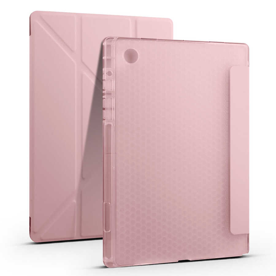 Cepax Foldable Galaxy Tab A8 10.5 SM-X200 (2021) Kalem Bölmeli Standlı Tablet Kılıfı - 10