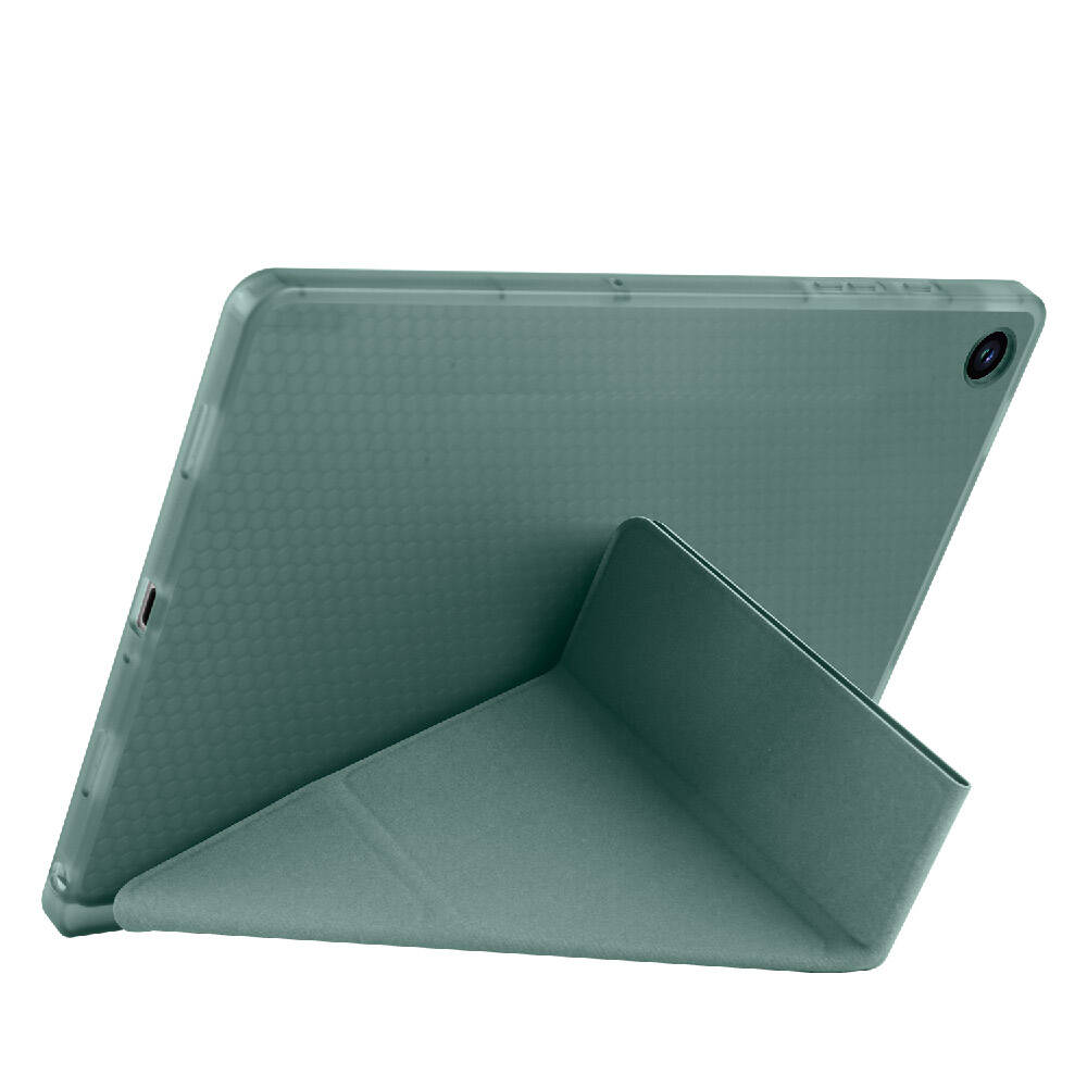 Cepax Foldable Galaxy Tab A9 Kalem Bölmeli Standlı Tablet Kılıfı - 20
