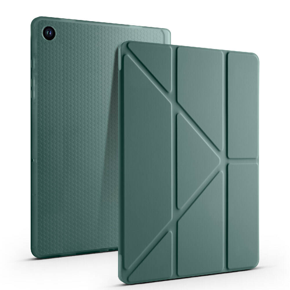 Cepax Foldable Galaxy Tab A9 Kalem Bölmeli Standlı Tablet Kılıfı - 9