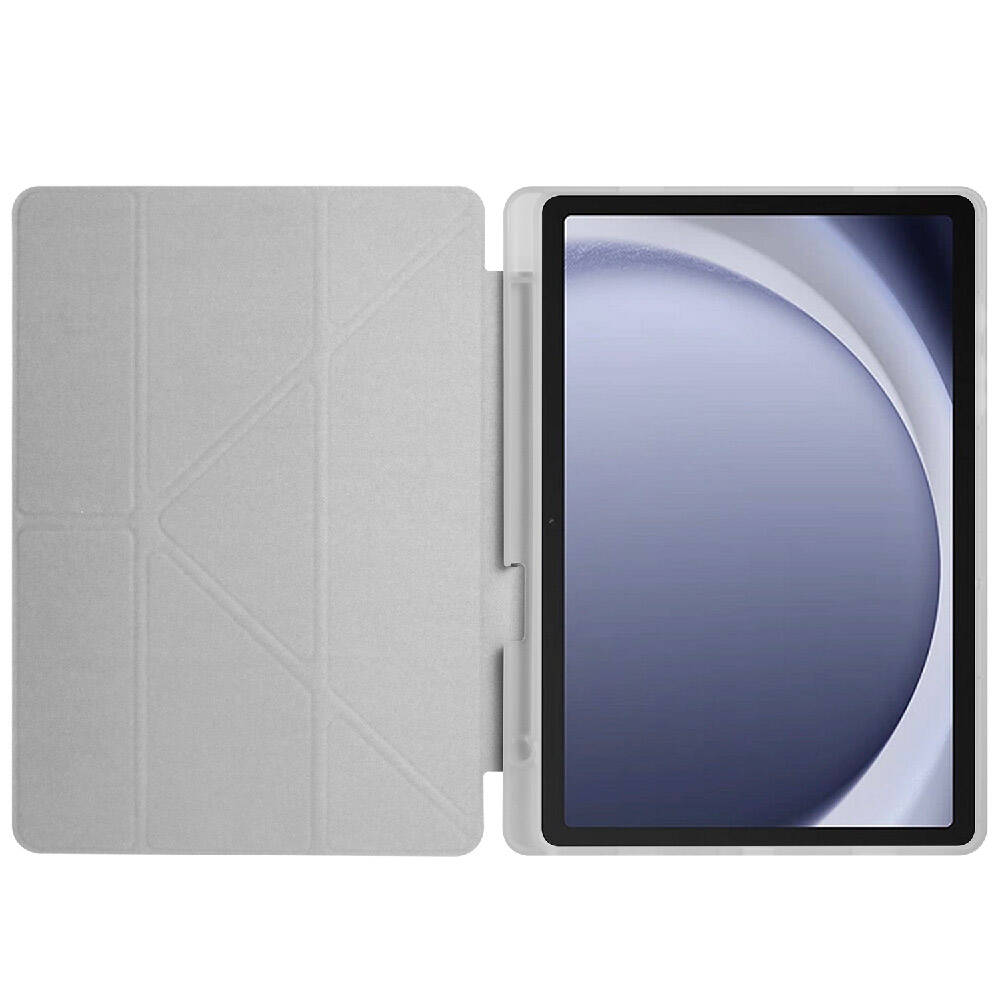 Cepax Foldable Galaxy Tab A9 Kalem Bölmeli Standlı Tablet Kılıfı - 12
