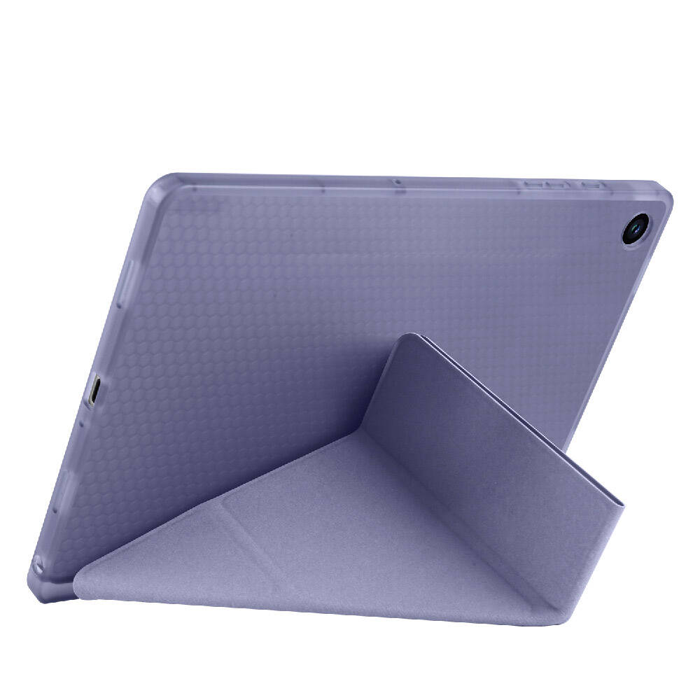 Cepax Foldable Galaxy Tab A9 Kalem Bölmeli Standlı Tablet Kılıfı - 23