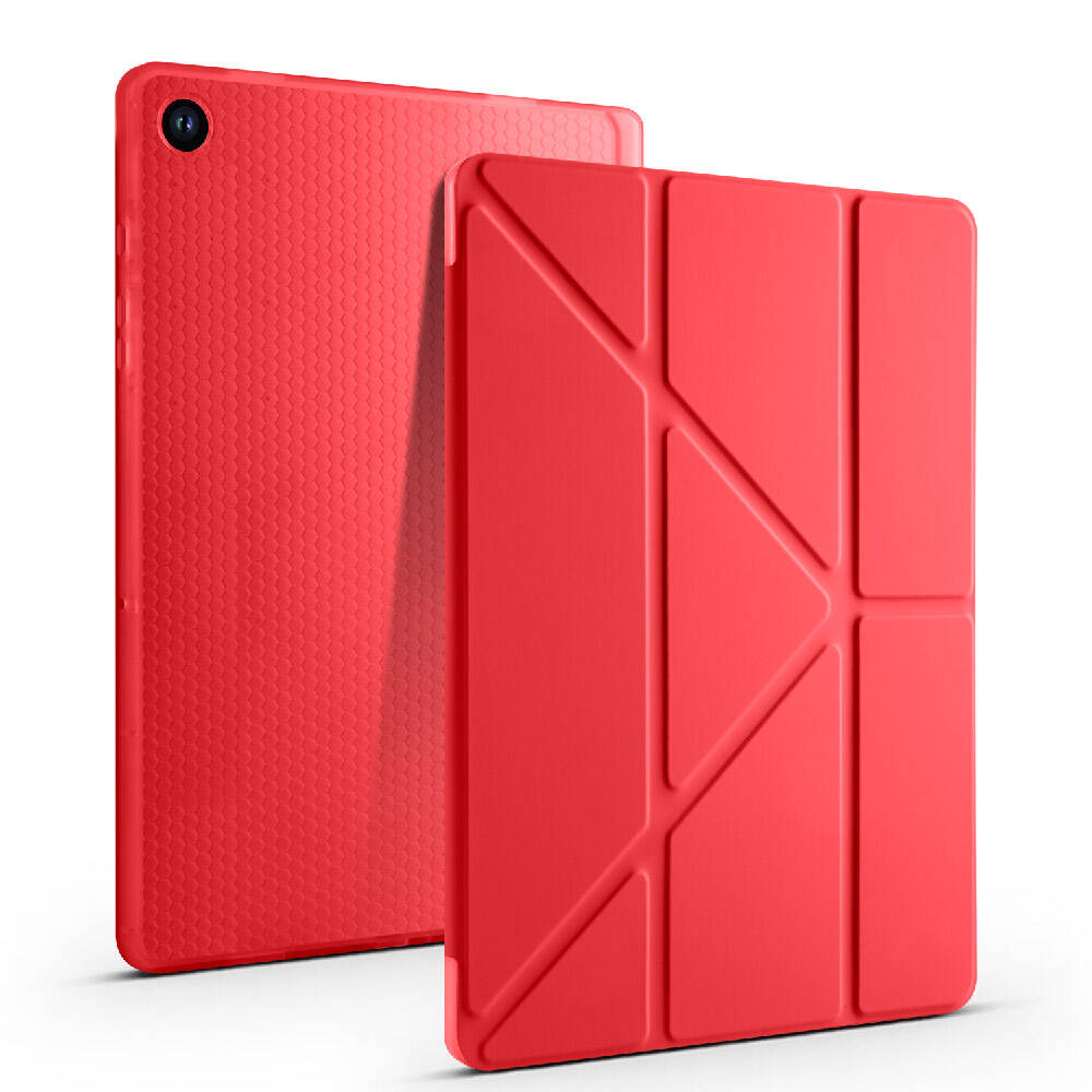 Cepax Foldable Galaxy Tab A9 Kalem Bölmeli Standlı Tablet Kılıfı - 7