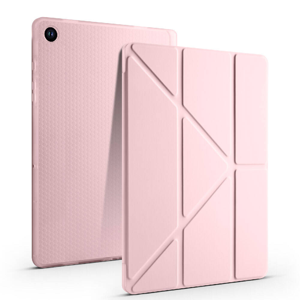 Cepax Foldable Galaxy Tab A9 Kalem Bölmeli Standlı Tablet Kılıfı - 5