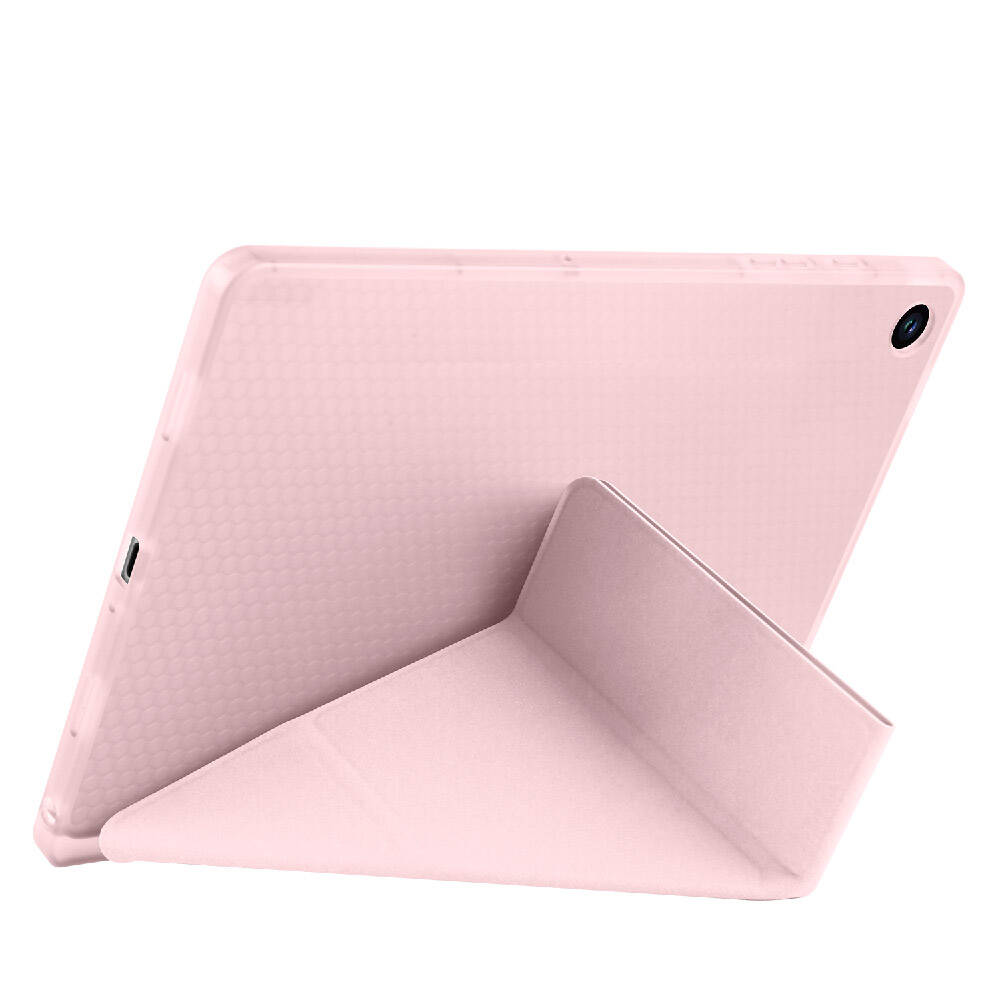 Cepax Foldable Galaxy Tab A9 Kalem Bölmeli Standlı Tablet Kılıfı - 25