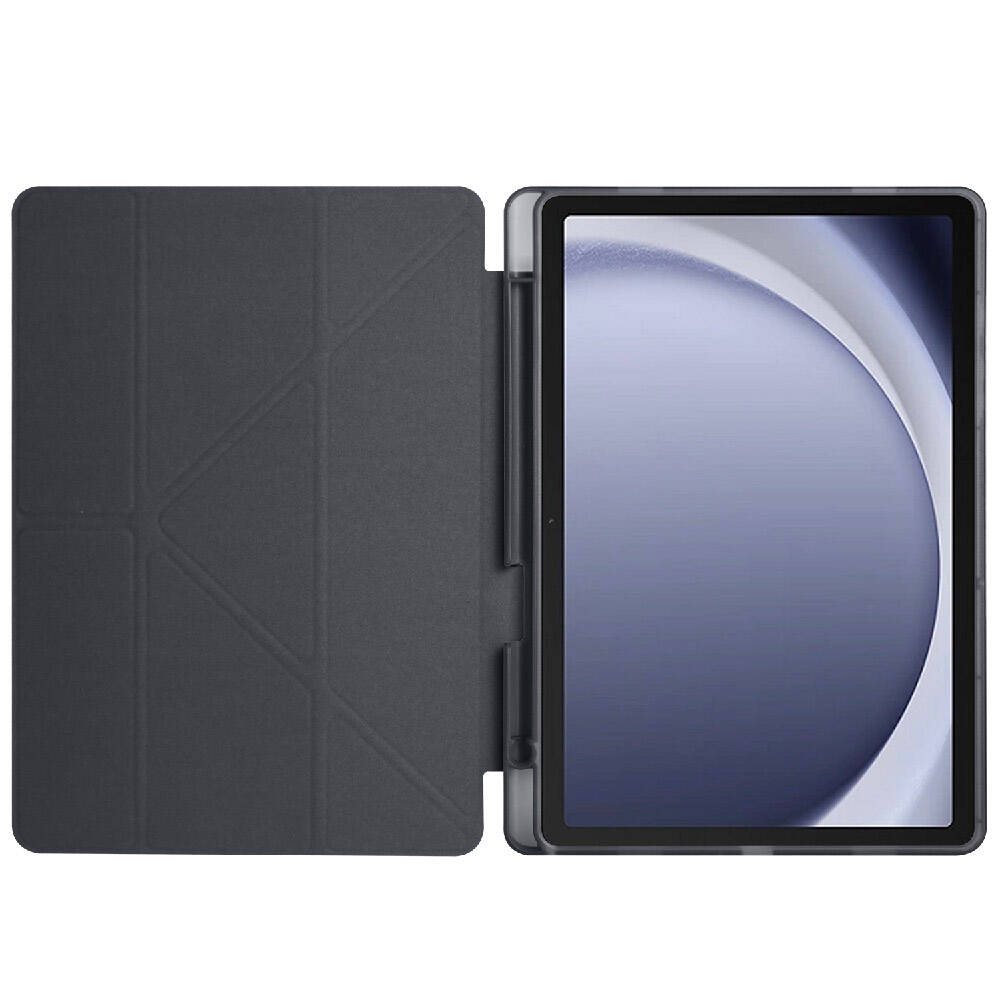 Cepax Foldable Galaxy Tab A9 Kalem Bölmeli Standlı Tablet Kılıfı - 17