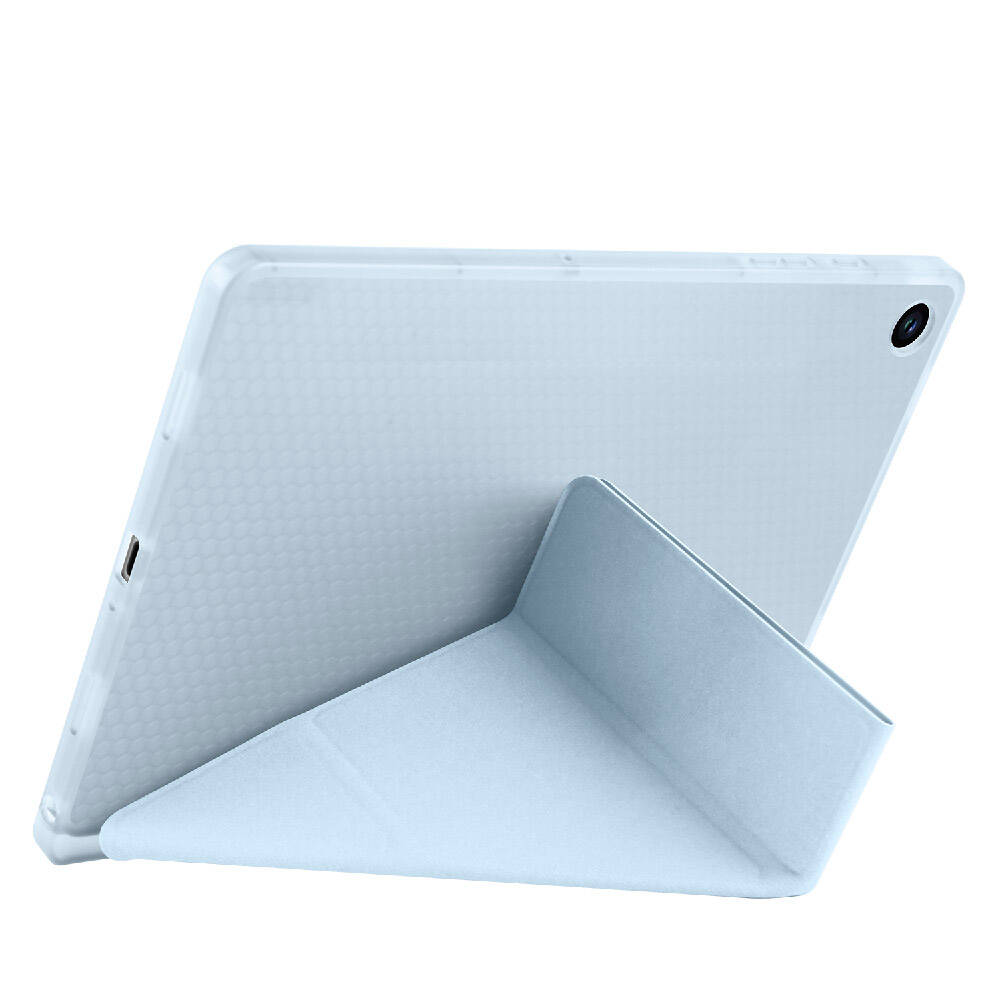 Cepax Foldable Galaxy Tab A9 Kalem Bölmeli Standlı Tablet Kılıfı - 29