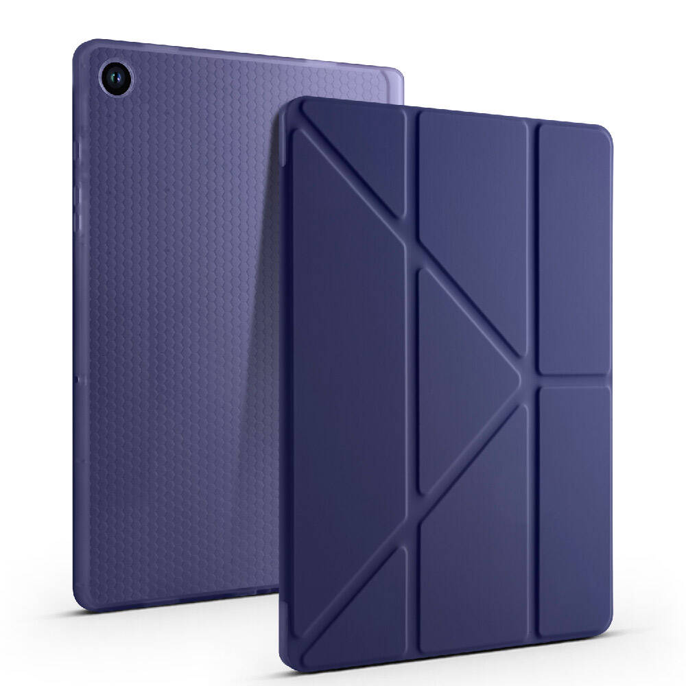 Cepax Foldable Galaxy Tab A9 Kalem Bölmeli Standlı Tablet Kılıfı - 2