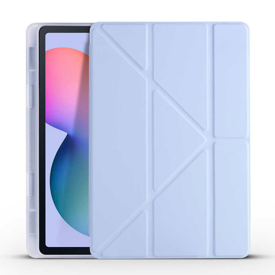 Cepax Foldable Galaxy Tab S6 Lite P610 Kalem Bölmeli Standlı Tablet Kılıfı - 2