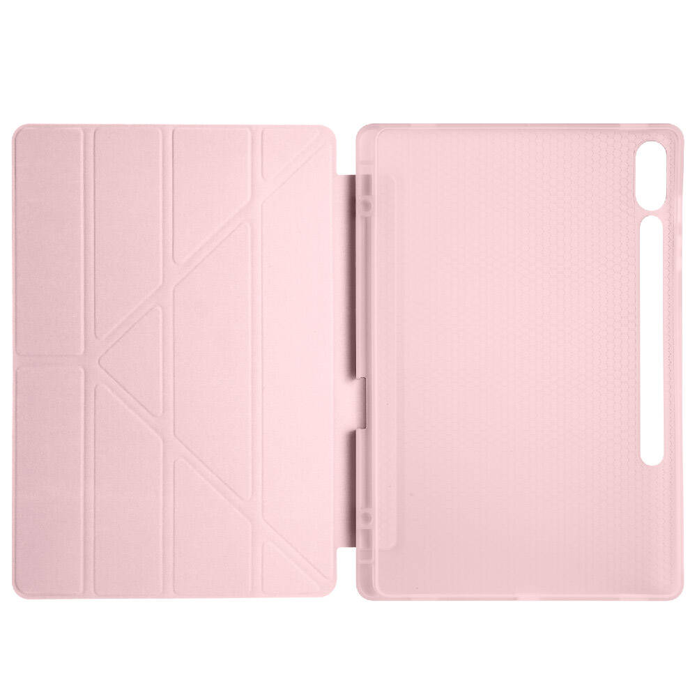 Cepax Foldable Galaxy Tab S9 Plus Kalem Bölmeli Standlı Tablet Kılıfı - 35
