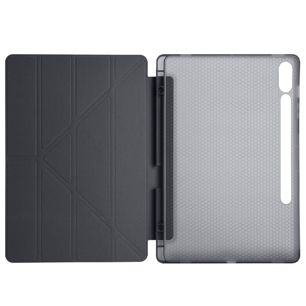 Cepax Foldable Galaxy Tab S9 Plus Kalem Bölmeli Standlı Tablet Kılıfı - 39