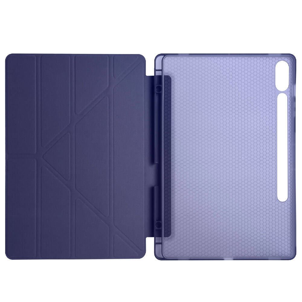 Cepax Foldable Galaxy Tab S9 Plus Kalem Bölmeli Standlı Tablet Kılıfı - 36