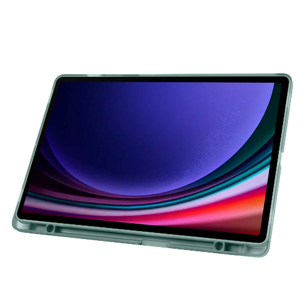 Cepax Foldable Galaxy Tab S9 Plus Kalem Bölmeli Standlı Tablet Kılıfı - 43