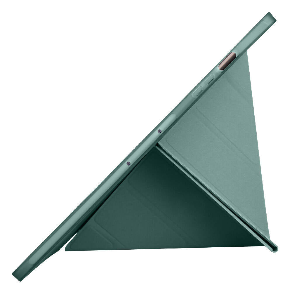 Cepax Foldable Galaxy Tab S9 Plus Kalem Bölmeli Standlı Tablet Kılıfı - 24