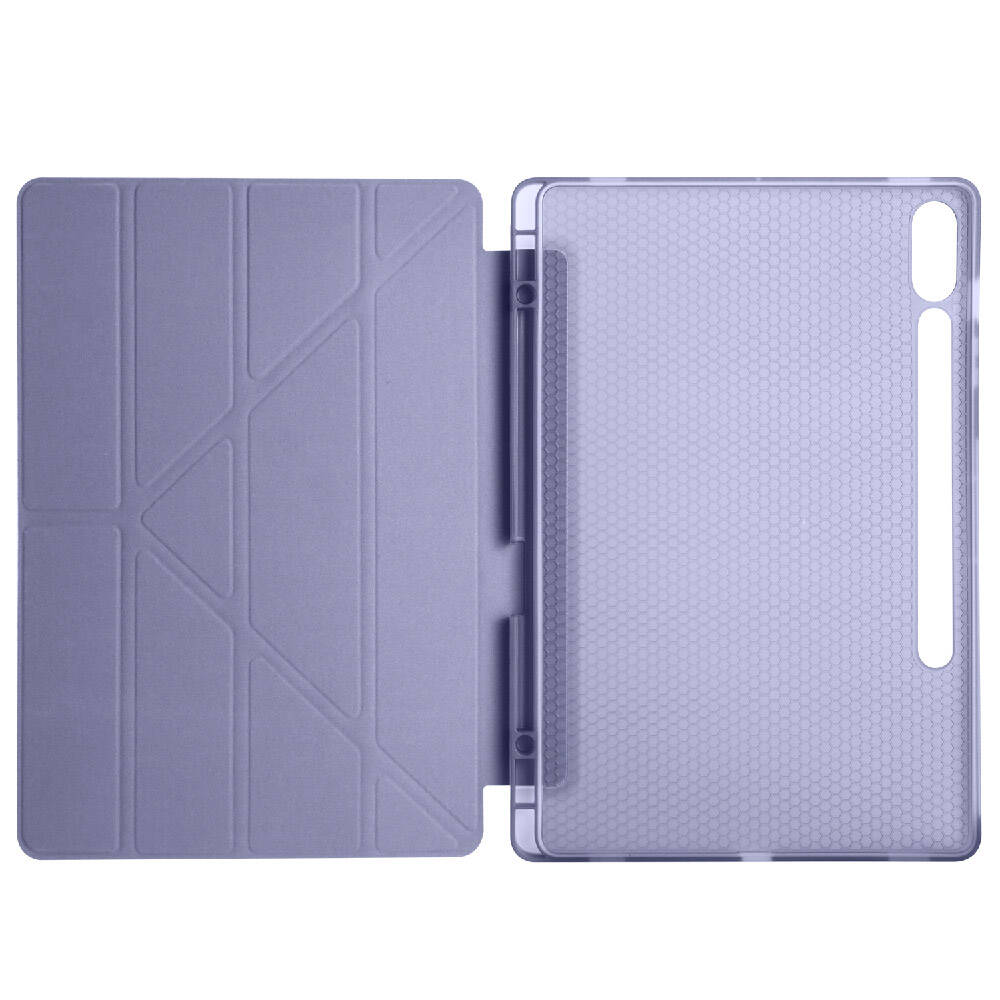 Cepax Foldable Galaxy Tab S9 Plus Kalem Bölmeli Standlı Tablet Kılıfı - 38