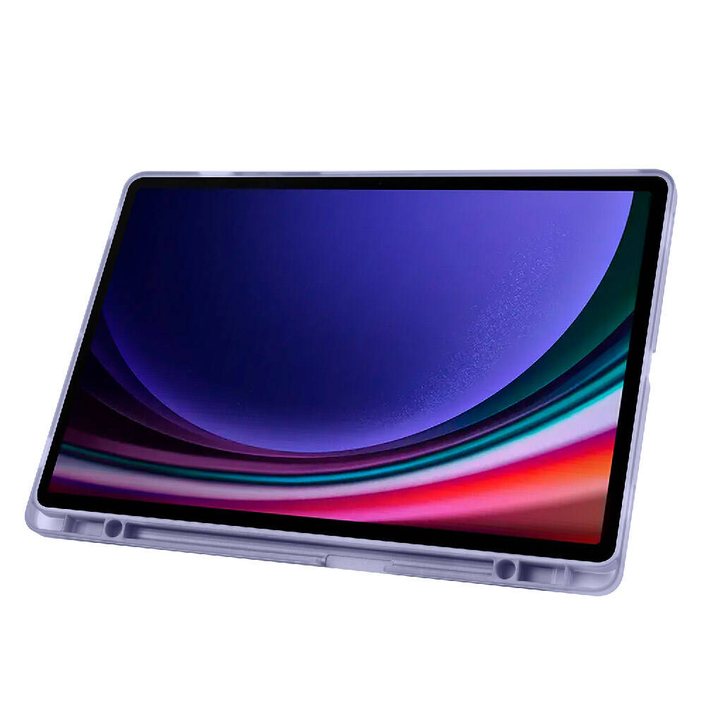 Cepax Foldable Galaxy Tab S9 Plus Kalem Bölmeli Standlı Tablet Kılıfı - 45