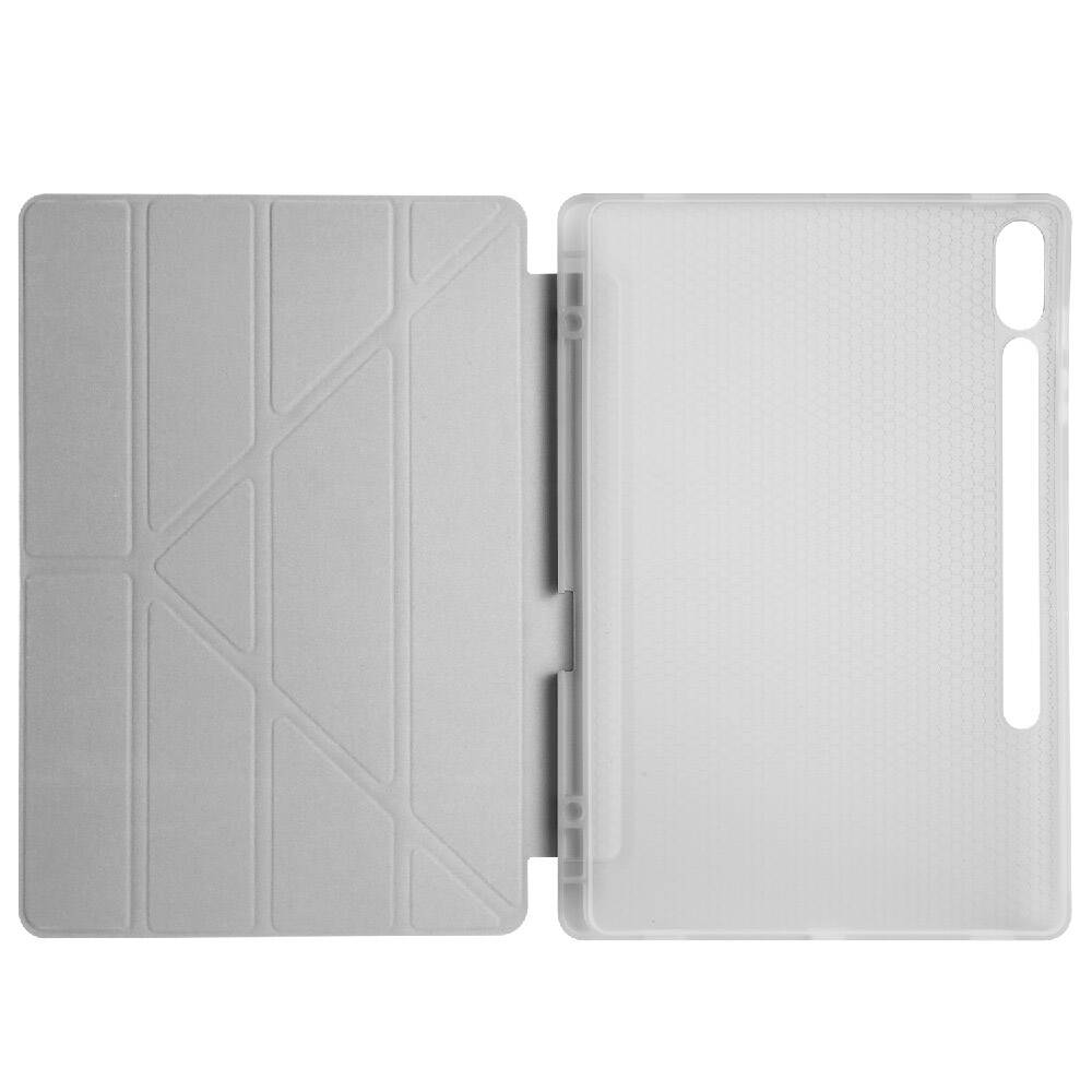 Cepax Foldable Galaxy Tab S9 Plus Kalem Bölmeli Standlı Tablet Kılıfı - 28