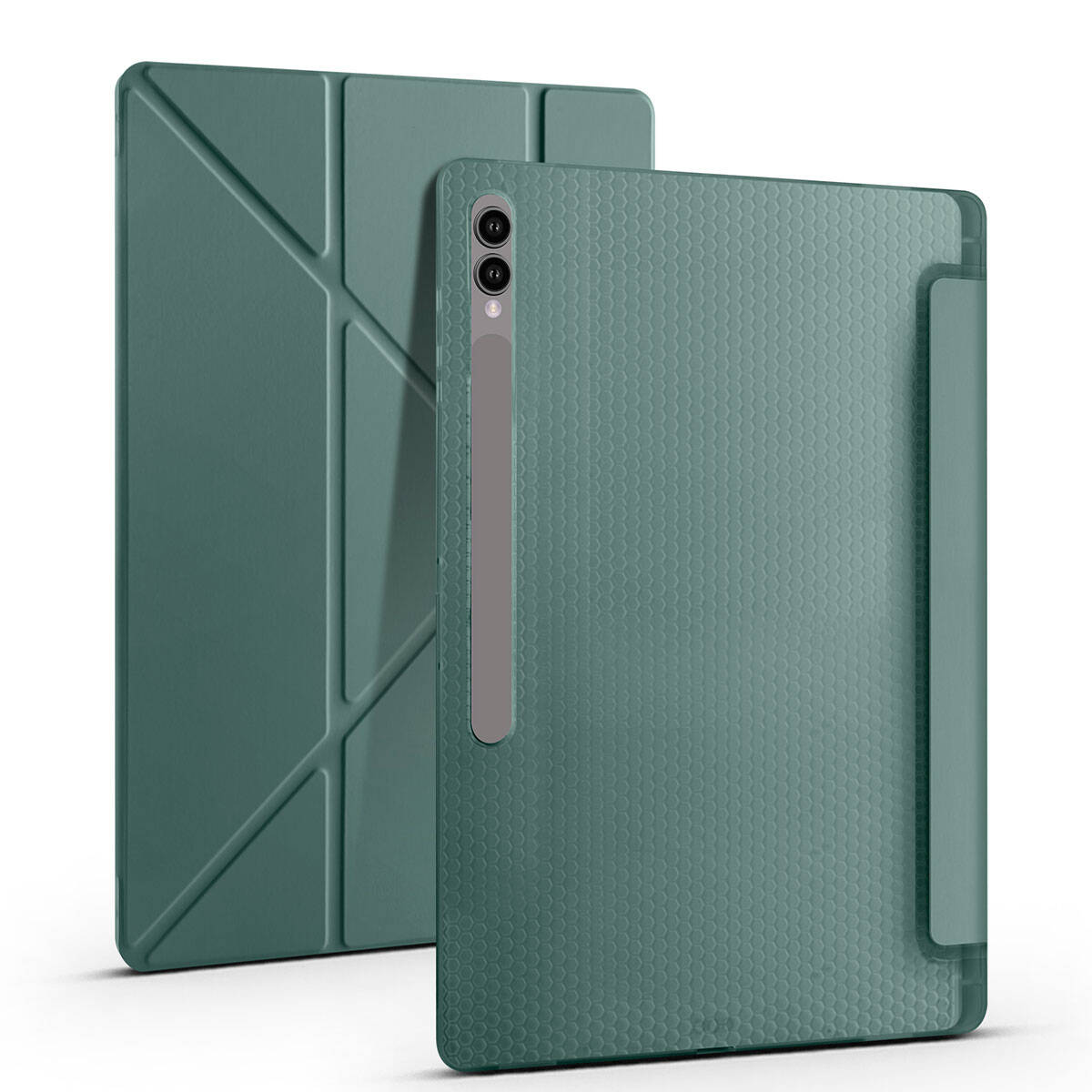 Cepax Foldable Galaxy Tab S9 Ultra Kalem Bölmeli Standlı Tablet Kılıfı - 2
