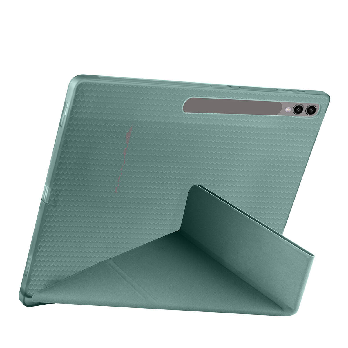 Cepax Foldable Galaxy Tab S9 Ultra Kalem Bölmeli Standlı Tablet Kılıfı - 29