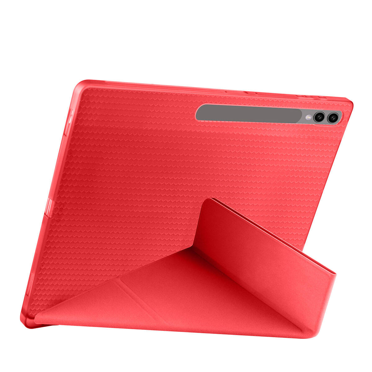 Cepax Foldable Galaxy Tab S9 Ultra Kalem Bölmeli Standlı Tablet Kılıfı - 24