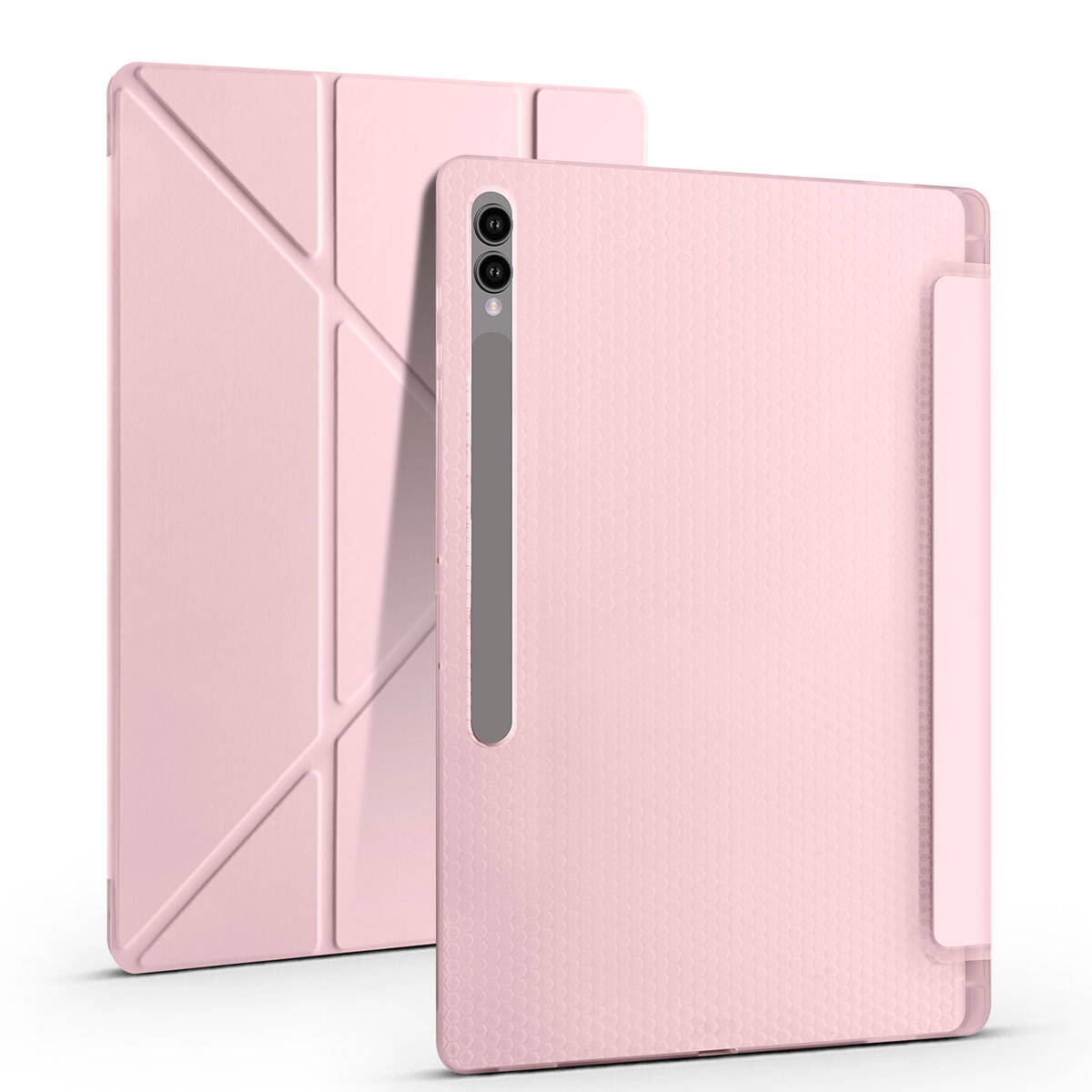 Cepax Foldable Galaxy Tab S9 Ultra Kalem Bölmeli Standlı Tablet Kılıfı - 4