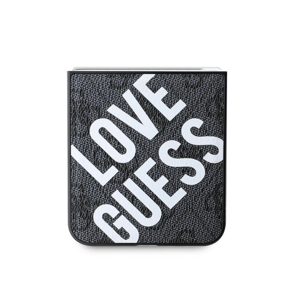 Guess Galaxy Z Flip 6 Orjinal Lisanslı Magsafe Şarj Özellikli Love Guess Printing Telefon Kılıfı - 5