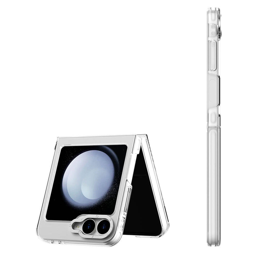 Youngkit Crystal Shield Serisi Galaxy Z Flip 6 Kılıf Magsafe Şarj Özellikli Şeffaf Telefon Kılıfı - 3