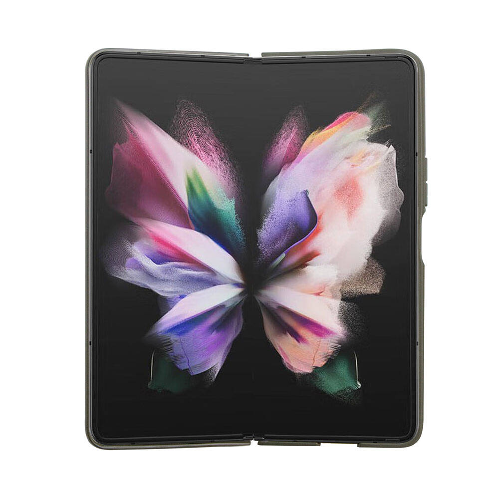 Guess Galaxy Z Fold 5 Orjinal Lisanslı Yazı Logolu Glitter Flakes Kapak - 5