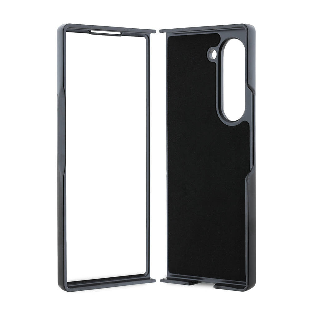 Guess Galaxy Z Fold 6 Orjinal Lisanslı Leather Metal Logo Telefon Kılıfı - 6