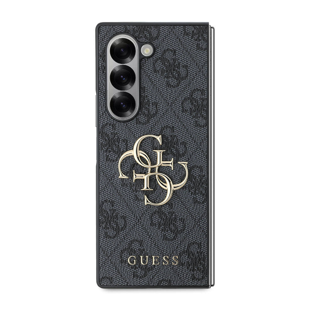 Guess Galaxy Z Fold 6 Orjinal Lisanslı Leather Metal Logo Telefon Kılıfı - 8