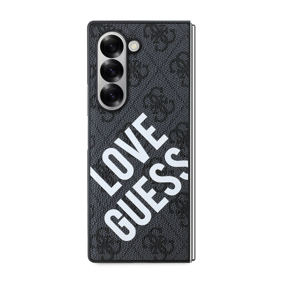 Guess Galaxy Z Fold 6 Orjinal Lisanslı Magsafe Şarj Özellikli Love Guess Printing Telefon Kılıfı - 2