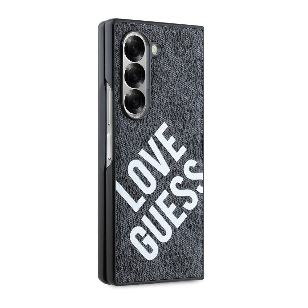 Guess Galaxy Z Fold 6 Orjinal Lisanslı Magsafe Şarj Özellikli Love Guess Printing Telefon Kılıfı - 5