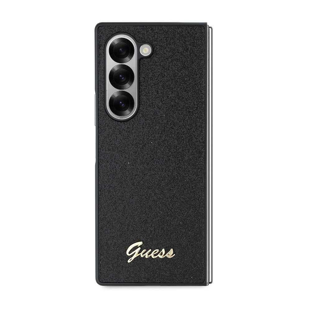 Guess Galaxy Z Fold 6 Orjinal Lisanslı Yazı Logolu Glitter Script Telefon Kılıfı - 2