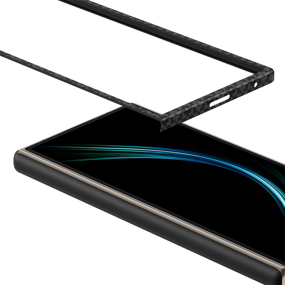 Benks ArmorAir ArmorGrid Grand Galaxy Z Fold 7 Combo Üçlü Aksesuar Seti (Ön Arka Kevlar Telefon Kılıfı + Ekran Koruyucu)
