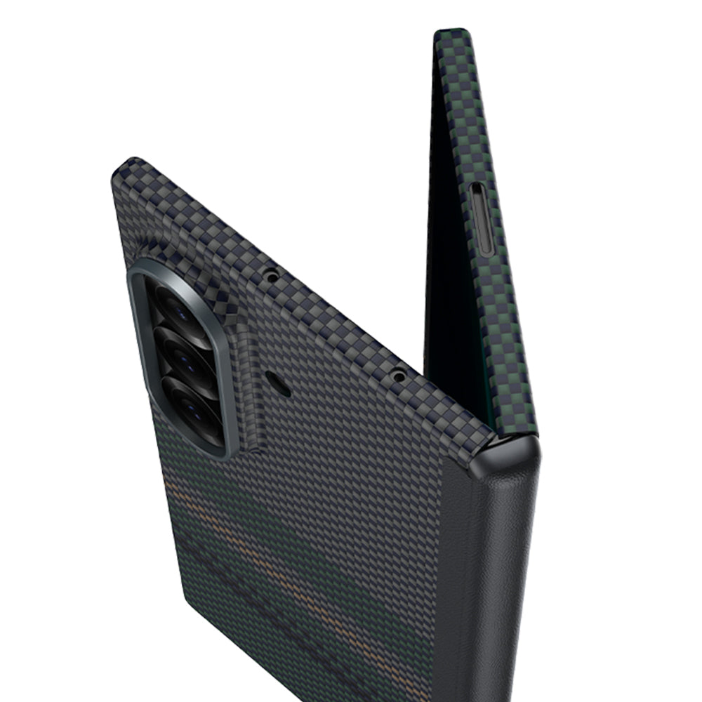 Benks ArmorAir Aurora Grand Combo Galaxy Z Fold 7 Üçlü Aksesuar Seti (Ön Arka Kevlar Kılıf + Ekran Koruyucu)