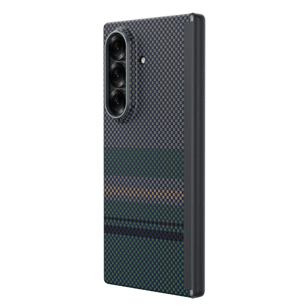 Benks ArmorAir Aurora Grand Combo Galaxy Z Fold 7 Üçlü Aksesuar Seti (Ön Arka Kevlar Kılıf + Ekran Koruyucu)