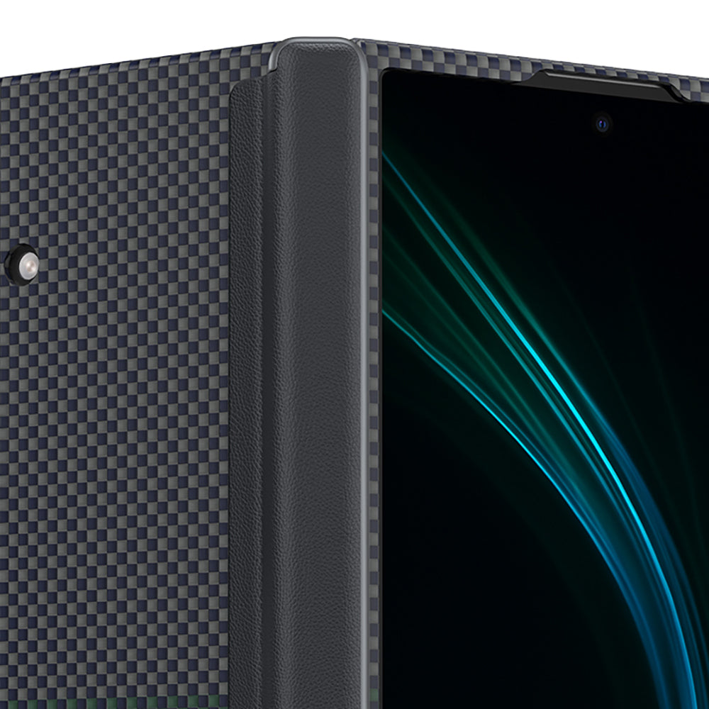 Benks ArmorAir Aurora Grand Combo Galaxy Z Fold 7 Üçlü Aksesuar Seti (Ön Arka Kevlar Kılıf + Ekran Koruyucu)