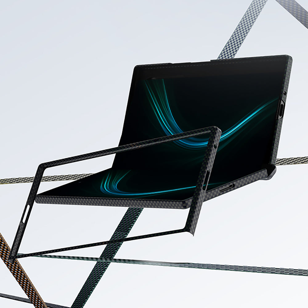 Benks ArmorAir Aurora Grand Combo Galaxy Z Fold 7 Üçlü Aksesuar Seti (Ön Arka Kevlar Kılıf + Ekran Koruyucu)