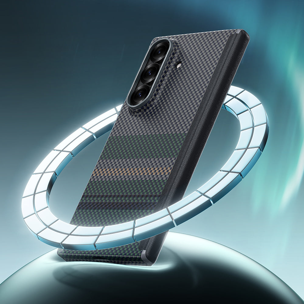 Benks ArmorAir Aurora Grand Combo Galaxy Z Fold 7 Üçlü Aksesuar Seti (Ön Arka Kevlar Kılıf + Ekran Koruyucu)