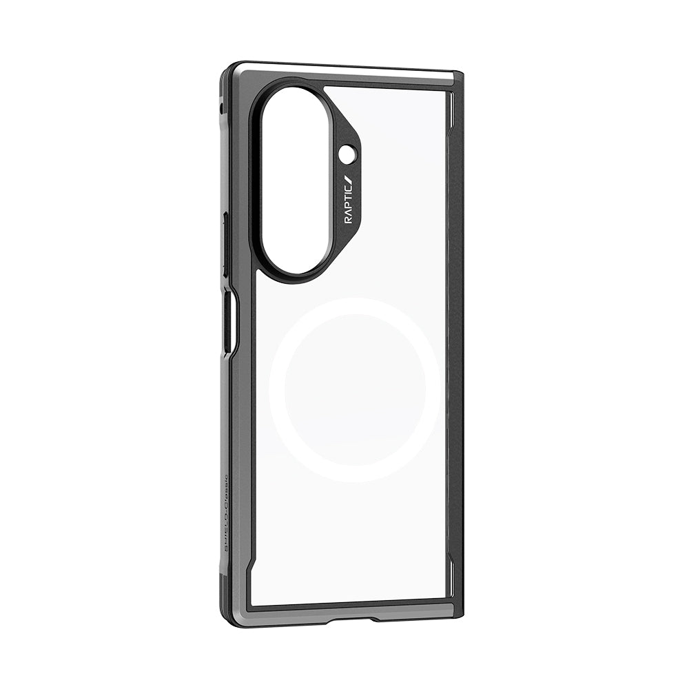 Raptic Shield Serisi Galaxy Z Fold 7 Magsafe Airbagli Şeffaf Telefon Kılıfı