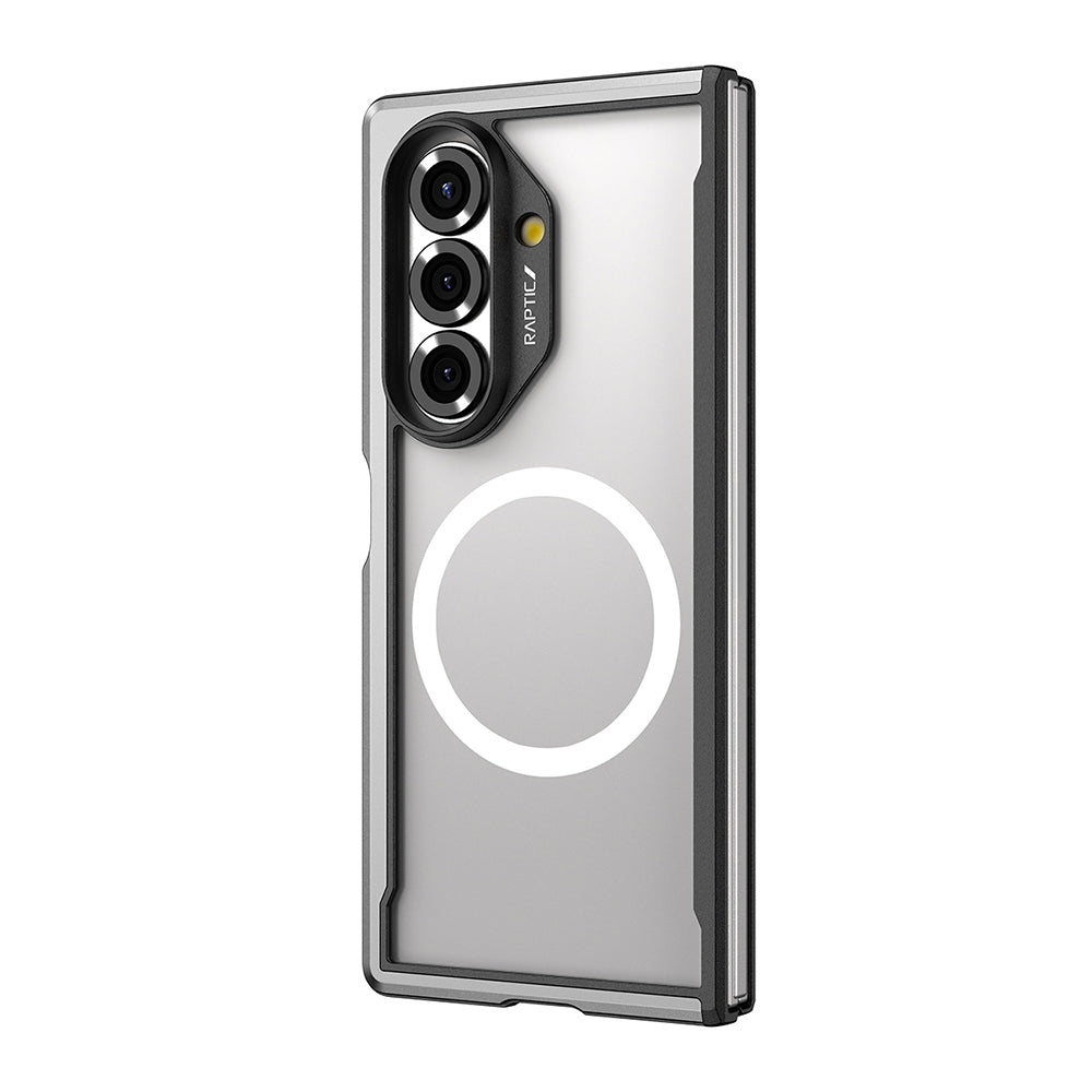 Raptic Shield Serisi Galaxy Z Fold 7 Magsafe Airbagli Şeffaf Telefon Kılıfı